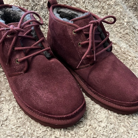 UGG Burgundy Lace Up Boot main image 6